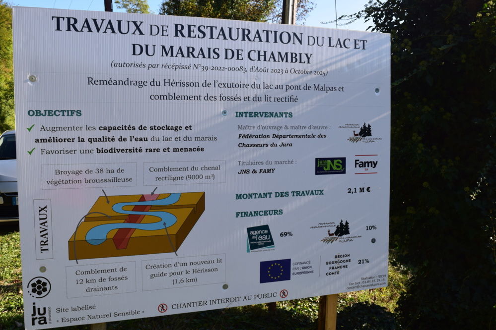  UNE REHABILITATION POUR UN LAC ET SON MARAIS