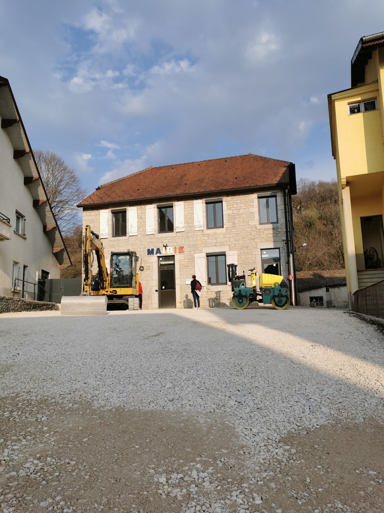 Des nouvelles des travaux de la mairie et du logement