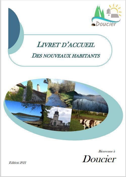 LIVRET D'ACCUEIL NOUVEAUX HABITANTS DE LA COMMUNE