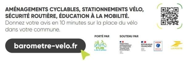 Donnez votre avis  sur la pratique du vélo sur votre territoire ! 