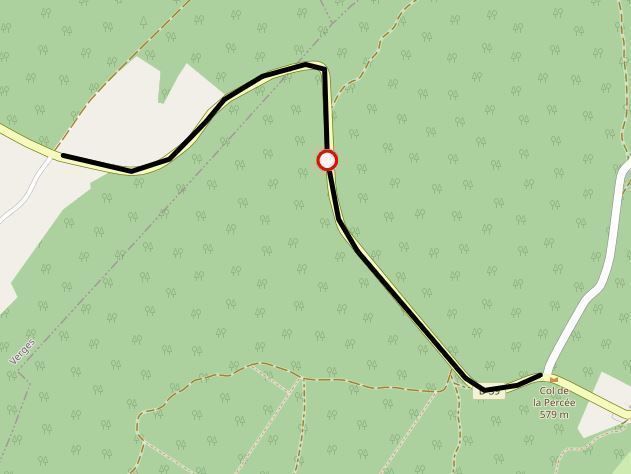 ATTENTION TRAVAUX ROUTE FERMEE du 24/4  8 h au 30/4 18 h 