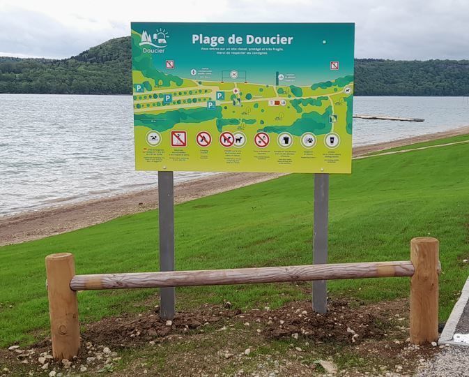 LES TRAVAUX DE LA PLAGE SUR LA FIN 