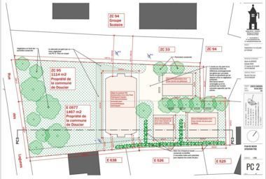 plan de masse des équipements jeux